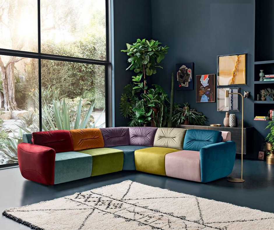 divano colorato