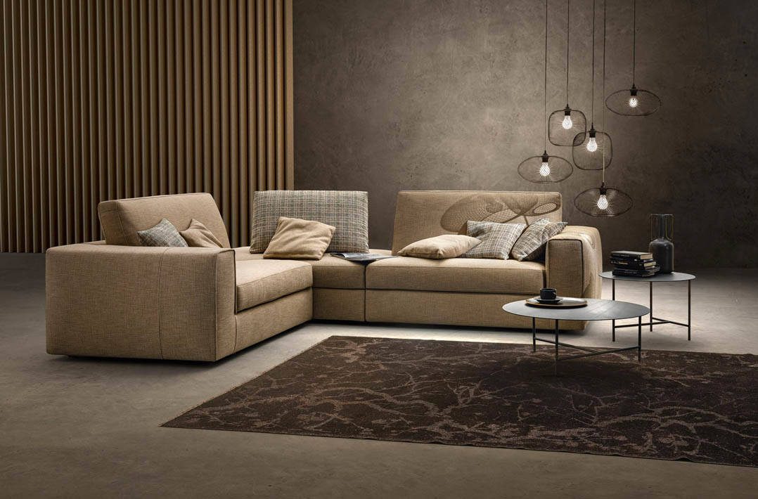 divano moderno componibile